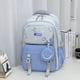 thumbnail image 1 of Middle School Student School Backpack With purs School Bags Girls Kids Schoolbag Primary School Backpack Travel Student Book Bag, 1 of 3