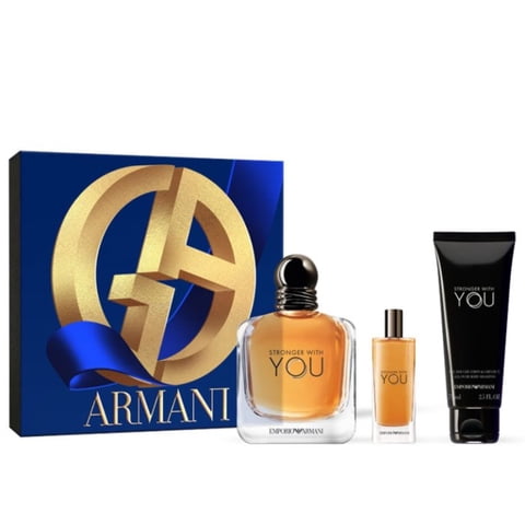Armani - Emporio Stronger With You Men Edt 100Ml+15Ml+Sg75Ml
