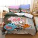 thumbnail image 1 of Amazing World Gumball ed Bedding Set Darwin Anais Duvet Cover Full Size for Bedroom Home textile Bed Sheets, 1 of 5