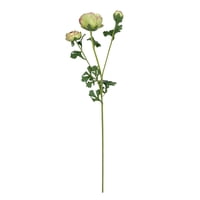 Corel - Ranúnculo Verde Rosa 73Cm Con Textura Realista