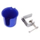 thumbnail image 5 of Portavasos Portátil Con Clip Para Borde De Mesa, Accesorio De Escritorio Para Café Y Juegos, Color Azul, Diámetro De 9,8 Cm., 5 of 5