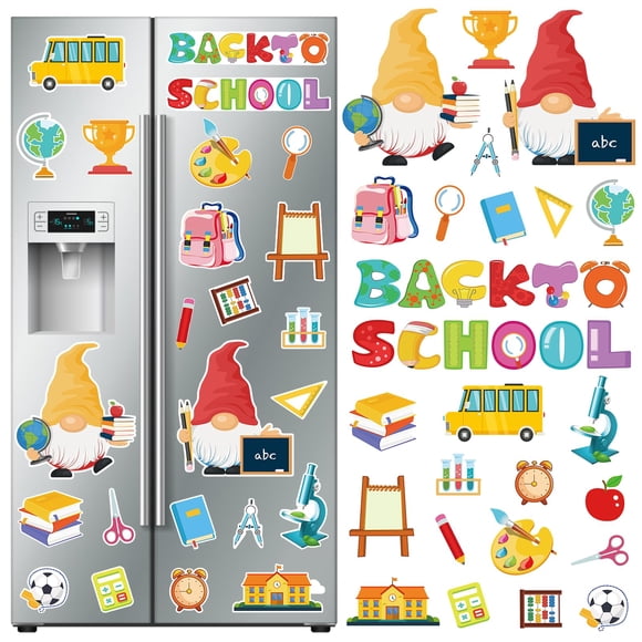 Imanes decorativos Auzesto 25 piezas Regreso a clases