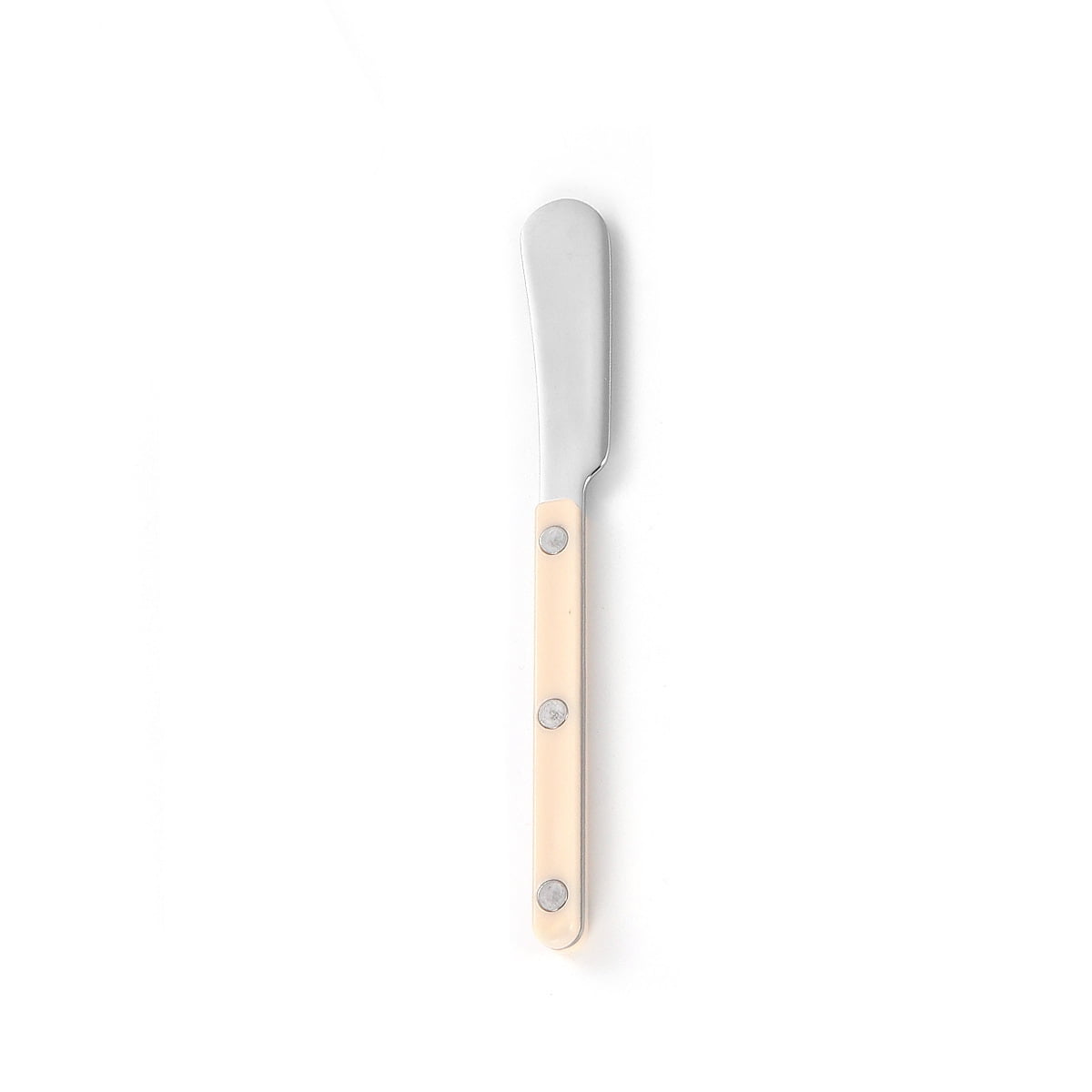 Xmhytop Cubiertos De, Acero Inoxidable, Muy Adecuados Para Trajes De Filete,beige, 4 Piezas Cuchillo De Mantequilla