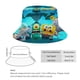 thumbnail image 2 of Plankton La Película Sombrero bucket para adultos, gorra de protección solar, sombrero de pescador plegable para viajes al aire libre, pesca y actividades de verano, 2 of 6