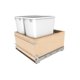 thumbnail image 1 of Cubo de basura Rev-A-Shelf 32 qt arce con cierre suave 61 cm, 1 of 8