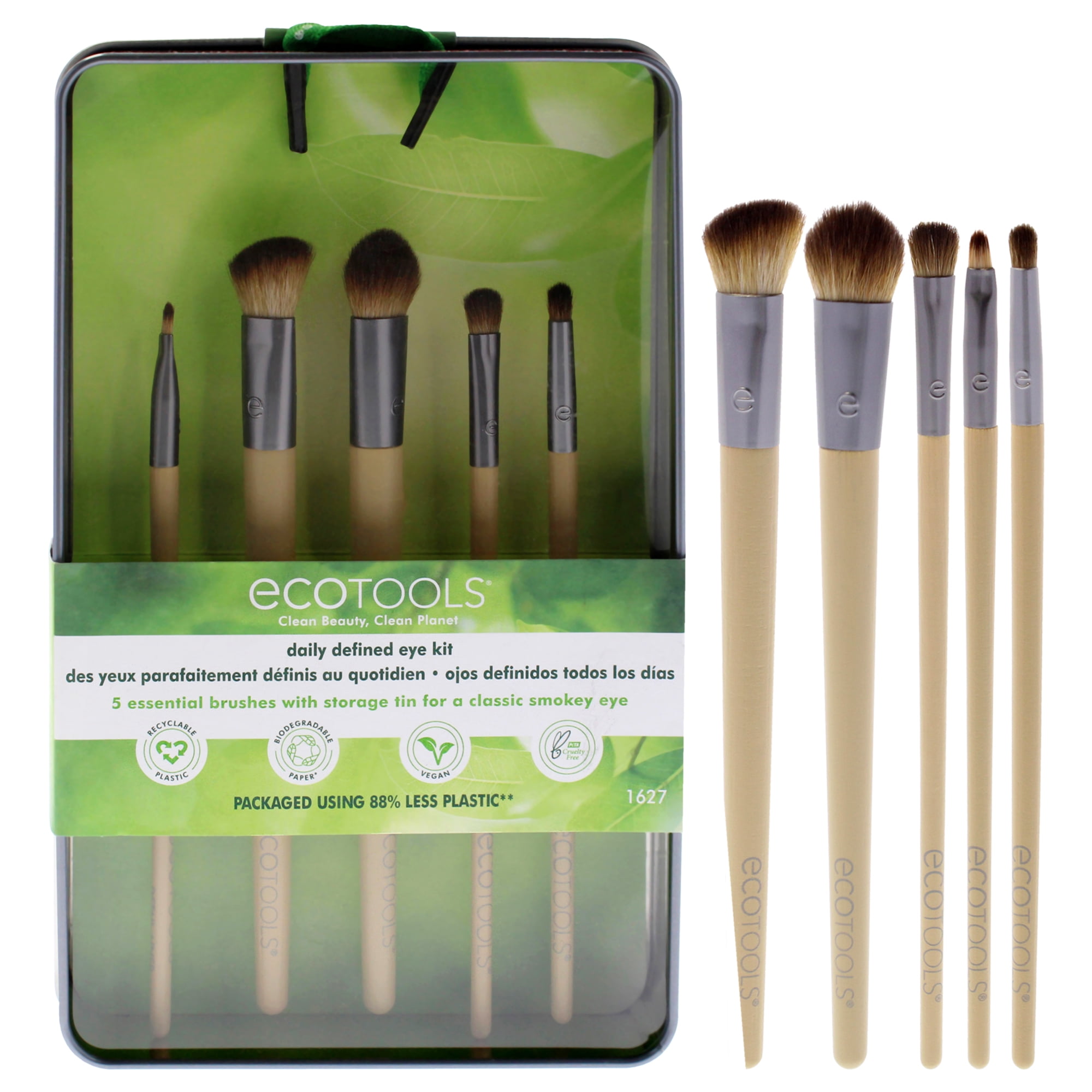Kit De Pinceles Ecotools Daily Defined Ojos 5 Piezas