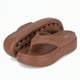 thumbnail image 3 of Sandalia Mujer Chocolate Marshmallow Plataforma Piccadilly, 3 of 4