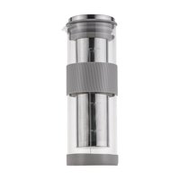 Magideal - Cafetera De Cerveza Fría, Jarra De Vidrio, Dispensador De Bebidas A Prueba De Fugas Con Filtro De Acero Inoxidable, Cafetera De Cerveza Fría, Cafetera 800Ml