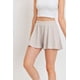 thumbnail image 1 of Shorts Ccwholesalesclothings Flounce Micro Waffle Taupe Claro, 1 of 5