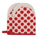 thumbnail image 1 of REGALWOVEN Guantes de Horno de Algodón Suave, Guantes de Cocina Resistentes al Calor, Agarre Flexible para Hornear, Juego de Guantes de Cocina Lunares Rojos 7.1x5.5 pulgadas, 1 of 6