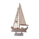 thumbnail image 4 of Accesorios Fotográficos De Barco De Vela De Madera Barco De Vela En Miniatura Para Encimera Oficina Hogar 28 Cm X 15,5 Cm X 4 Cm, 4 of 5