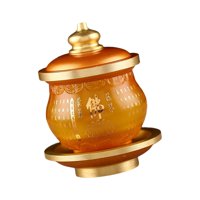 Ioensy - Copa De Ofrenda De Agua Copa De Adoración Budista De Esmalte Coloreado Para Adoración Estilo B