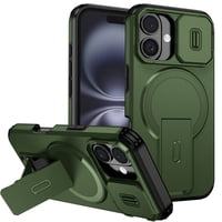 Funda Foxdock Para Iphone 16 Plus – Magnética Antigolpes Con Soporte Y Protección Doble