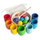thumbnail image 2 of Rainbow Balls In Cups Juego De Mesa Montessori Con Tazas Y Bolas 7 Colores, 2 of 4