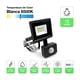thumbnail image 2 of Foco Proyector Led Reflector Con Sensor 10w Ip65 Luz Blanca Negro Blanco Frío, 2 of 7
