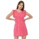 thumbnail image 1 of Vestido Mujer Corto Vuelos Animal Print Rosado Corona, 1 of 5