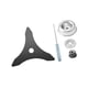 thumbnail image 4 of Cortadora de césped triangular Herramienta rotativa de alta precisión sin esfuerzo Accesorios de corte profesionales Recortadora de césped, 4 of 5