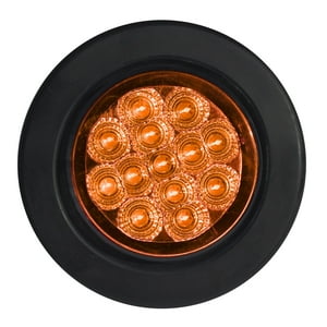 Stark - Foco Trocha Led 2 1/2 Pulg Ambar 12 Y 24 Volts