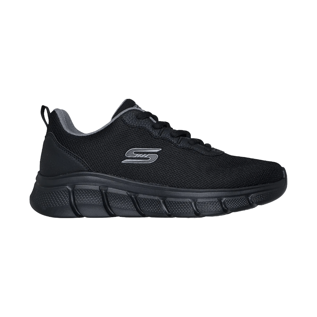Zapatillas Urbanas Skechers Bobs Sport Flex Hombre | 118109-Bbk - Talla 42,5