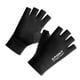 thumbnail image 1 of Hombres Guantes De Seda De Hielo Protección Solar De Verano Antideslizante Pesca Medio Dedo Negro, 1 of 3