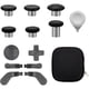 thumbnail image 1 of 13 In 1 Metal Thumbsticks For Xbox One Elite Series 2 And Elite Series 2 Core - Gaming Controller Accessory Kit Including 6 Swap Joysticks, 4 Paddles, 2 D-Pads, 1 Tool-Negro, 1 of 7