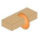 thumbnail image 5 of Disco de Sierra CMT Orange Tools ITK XTreme 12" 80D Agujero 2,5 cm, 5 of 5