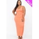 thumbnail image 1 of Vestido Largo Básico Liso de Talla Grande, 1 of 2