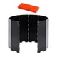 thumbnail image 4 of Parabrisas De Estufa Plegable Portátil, Protección Contra El Viento Para Cocinar, Senderismo Al Aire Libre, Color Negro, 4 of 4