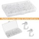 thumbnail image 5 of Ganchos de chincheta transparentes Mayboos – Pack de 60 unidades, 5 of 8