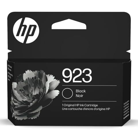 Cartucho De Tinta Negra Hp 923 | Compatible Con Officejet Serie 8120 Y Officejet Pro Serie 8130 | Compatible Con Instant Ink | 4K0T3Ln