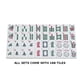 thumbnail image 4 of Juego De Fichas Mahjong American Mahjong 166 Con Bolsa, 4 of 9