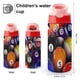thumbnail image 2 of BillarBotella de Agua con Tapa Pop Top de Un Toque, Acero Inoxidable, a Prueba de Fugas, para Deportes, Botella Infantil rosa 12 oz, 2 of 6