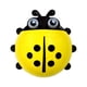 thumbnail image 4 of 1pc Creative Ladybug Toothbrush Holder - Powerful Suction Cup Toothbrush Box and Toothpaste Holder - Removable Wall Hanging Shelf for Bathroom Organization, 4 of 4