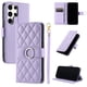 thumbnail image 5 of Funda Acolchada con Anilla y Correa para Samsung Galaxy S25 Ultra Slots para Tarjetas Morado, 5 of 5