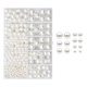 thumbnail image 4 of 470PCS Granos Sueltos Blanco DIY Pulsera Collares Gargantilla Reparación De Joyas, 4 of 5