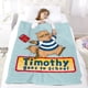 thumbnail image 5 of Timoteo Va a la Escuela anti-pilling, suave, ligera, esponjosa y acogedora de lujo para hogar y cocina – Perfecta para niños y adultos,120X150cm, 5 of 6