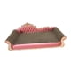thumbnail image 5 of Rascador para gatos, sofá cama, tablero rascador para gatos, protector de muebles para el hogar, almohadilla rascadora para gatos de interior que jueg Rosa, 5 of 5