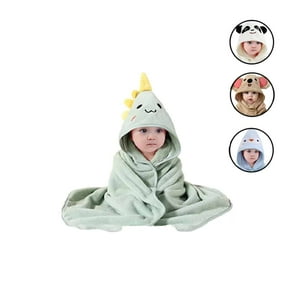 Toalla Para Bebé Con Capucha Dinosaurio - Babymine