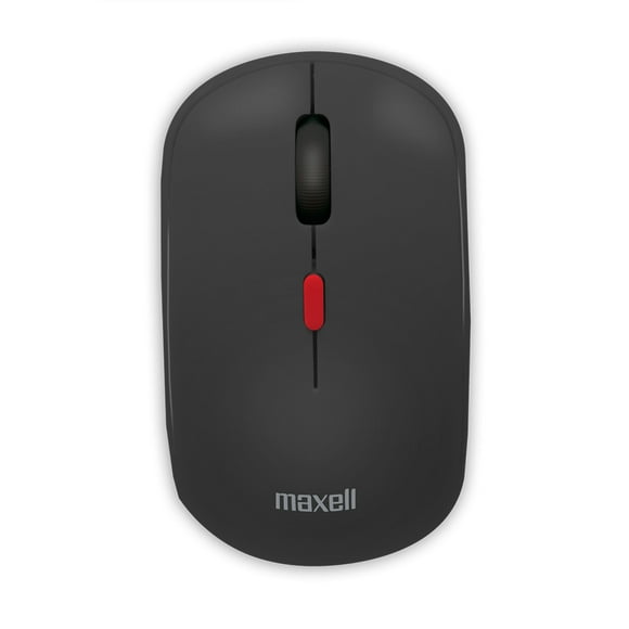 Mouse Inalámbrico Maxell 1200 DPI MOWL-100 Negro