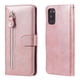 thumbnail image 1 of Funda con Cremallera para OPPO A52/A72/A92, Carcasa Cartera de Cuero PU con Soporte y Tarjetero, 1 of 6