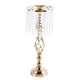 thumbnail image 3 of Portavelas Centro De Mesa De Candelabro Para Mesa Hotel Boda Oro Medio, 3 of 5
