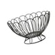 thumbnail image 2 of Soporte De Hierro Para Frutas, Canasto De Alambre, Decoración Del Hogar, Decorativa Para Verduras, Aperitivos De Frutas, Tamaño Mediano, Negro, 2 of 3