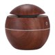 thumbnail image 4 of Humidificador De Niebla De Aire USB De Grano De Madera De 130 Ml Para Coche De Oficina En Casa Marrón Oscuro, 4 of 5