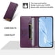 thumbnail image 5 of Funda Tipo Cartera de Cuero Sintético para Samsung Galaxy S26 Edge Bloqueo RFID, con Ranuras para Tarjetas y Bolsillo para Efectivo, Cierre Magnético Fuerte Morado, 5 of 6