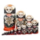 thumbnail image 1 of Madera Matryoshka Party Prop Crafts Juguete De Apilamiento Pintado Para Ni?as, 1 of 5