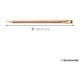 thumbnail image 2 of Lápices Blackwing Natural Premium, caja de 12, 2 of 5