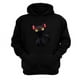 thumbnail image 1 of Polerón Canguro Gatito Negro Talla Xl Unisex, 1 of 3