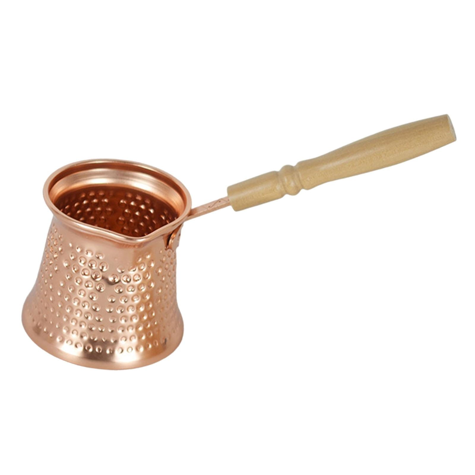 Bothyi - Cafetera Turca De Aluminio Con Asa, Ideal Para Camping, Oficina Y Bar.