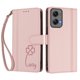 thumbnail image 3 of Funda Cartera Trébol para Motorola Moto G Stylus 2024 5G con Ranuras Tarjetas y Carga Inalámbrica Rosa, 3 of 6