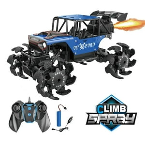 Maravillas Valdivia - Auto 4X4 Control Remoto 2 4 Ghz Metalico Vapor 1 14 Azul